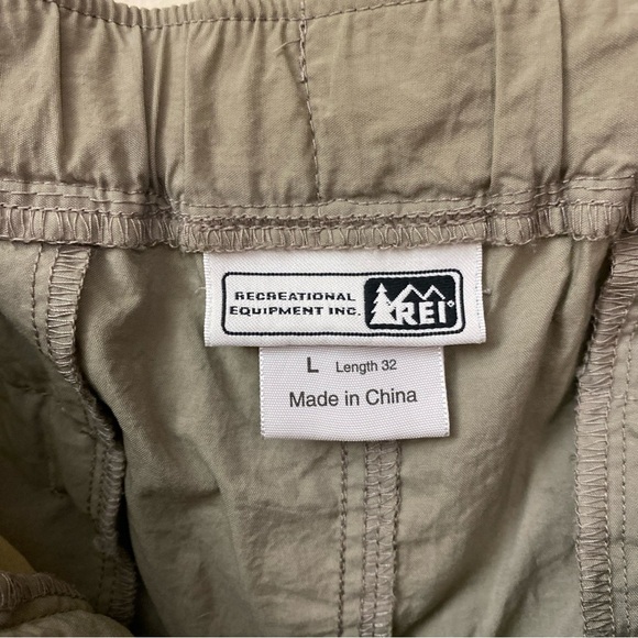 REI Convertible Nylon Hiking Pants Men’s Large/32L UPF 50+ Cargo Gorpcore - Picture 5 of 6